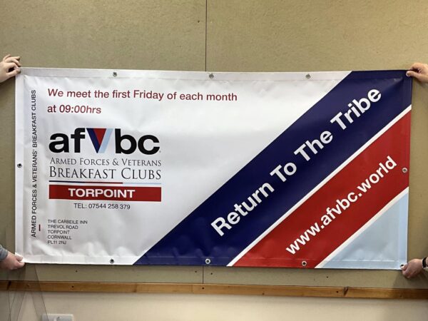 AFVBC PVC Banner - 6ft x 2ft - Image 3
