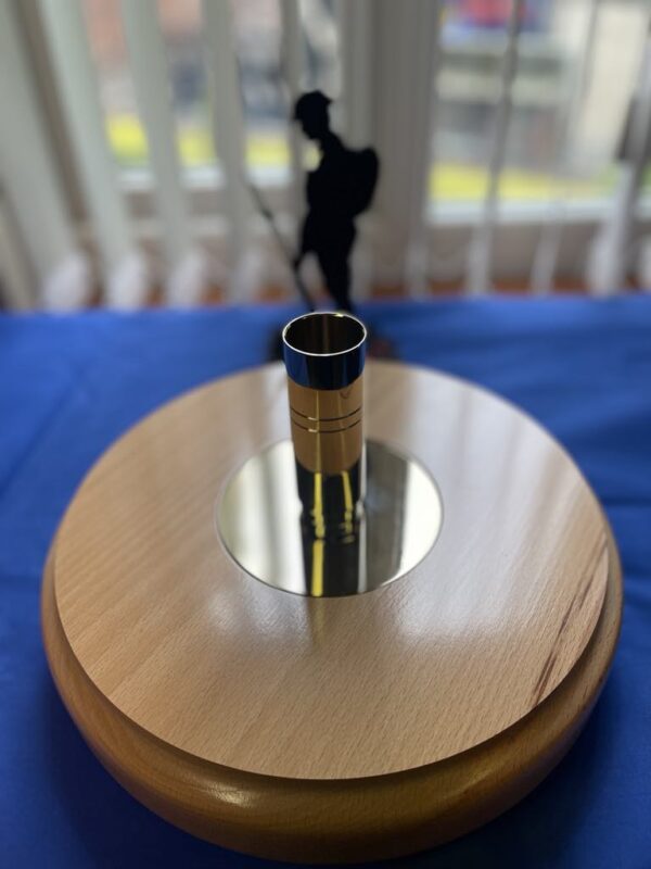 Base for Indoor Ceremonial Pole - STRAW coloured - Image 4