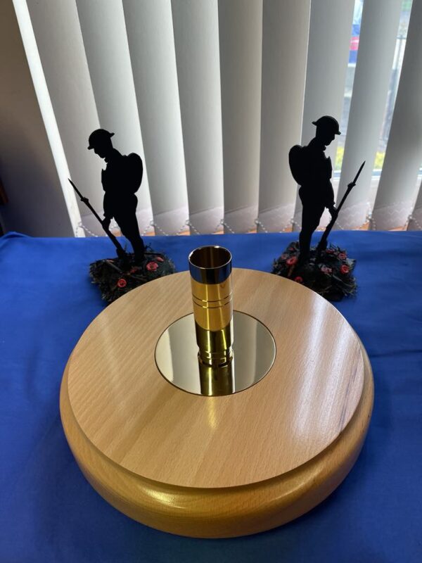 Base for Indoor Ceremonial Pole - STRAW coloured - Image 2